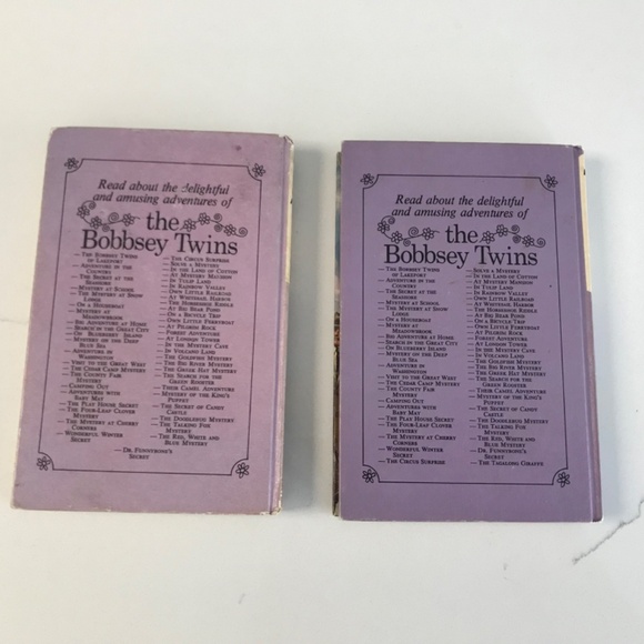 2 Vintage Bobbsey Twins Mystery Books 9 & 38 by Laura Lee Hope Collector - Picture 2 of 15